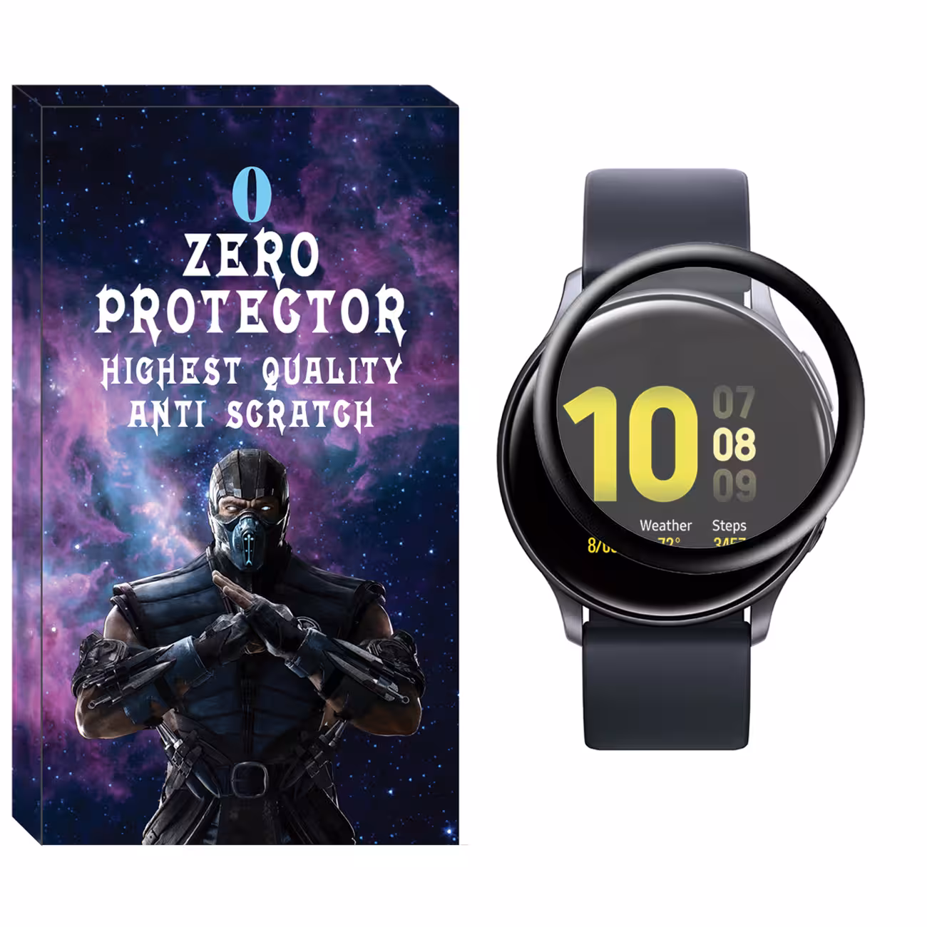 محافظ صفحه نمایش نانو زیرو مدل NZO مناسب برای ساعت هوشمند سامسونگ Galaxy Watch Active 40mm