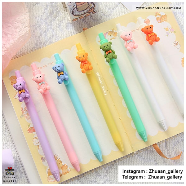 خودکار فشاری Teddy Bear خرسی