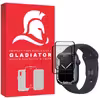 محافظ صفحه نمایش گلادیاتور مدل GWP2000 مناسب برای ساعت هوشمند اپل Iwatch 7 41mm بسته دو عددی