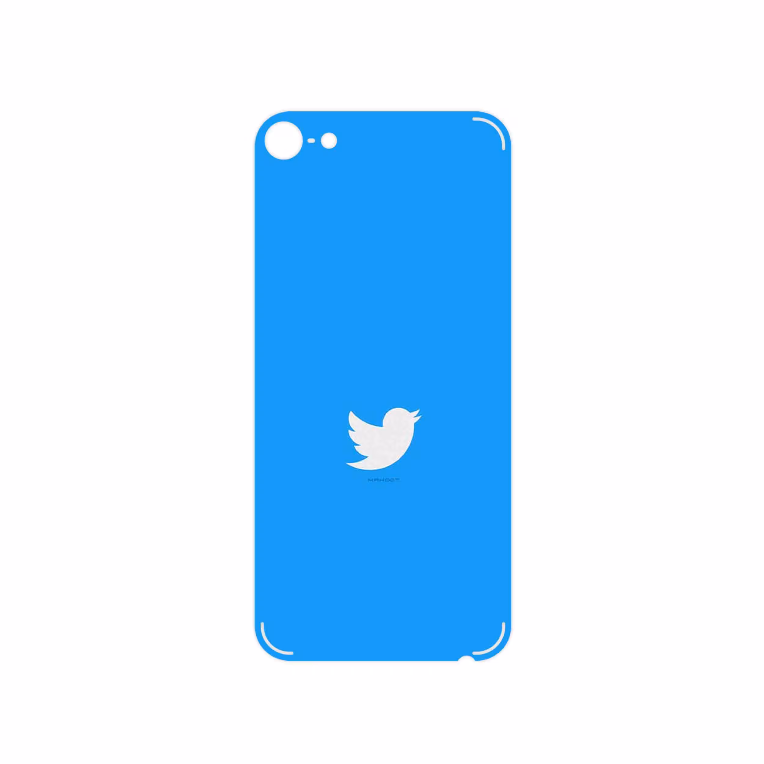 برچسب پوششی ماهوت مدل Tweeter مناسب برای گوشی موبایل اپل iPod touch 6th generation