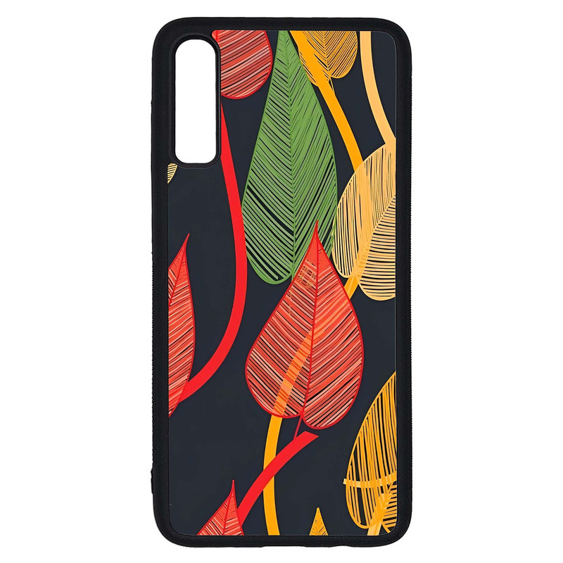 کاور طرح برگ کد G-064 مناسب برای گوشی موبایل سامسونگ Galaxy A70 / A70s | دیجی قاب دونی