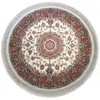 فرش ماشینی فرش رادین اصفهان طرح گرد علیا تبریز رنگ زمینه صدفی