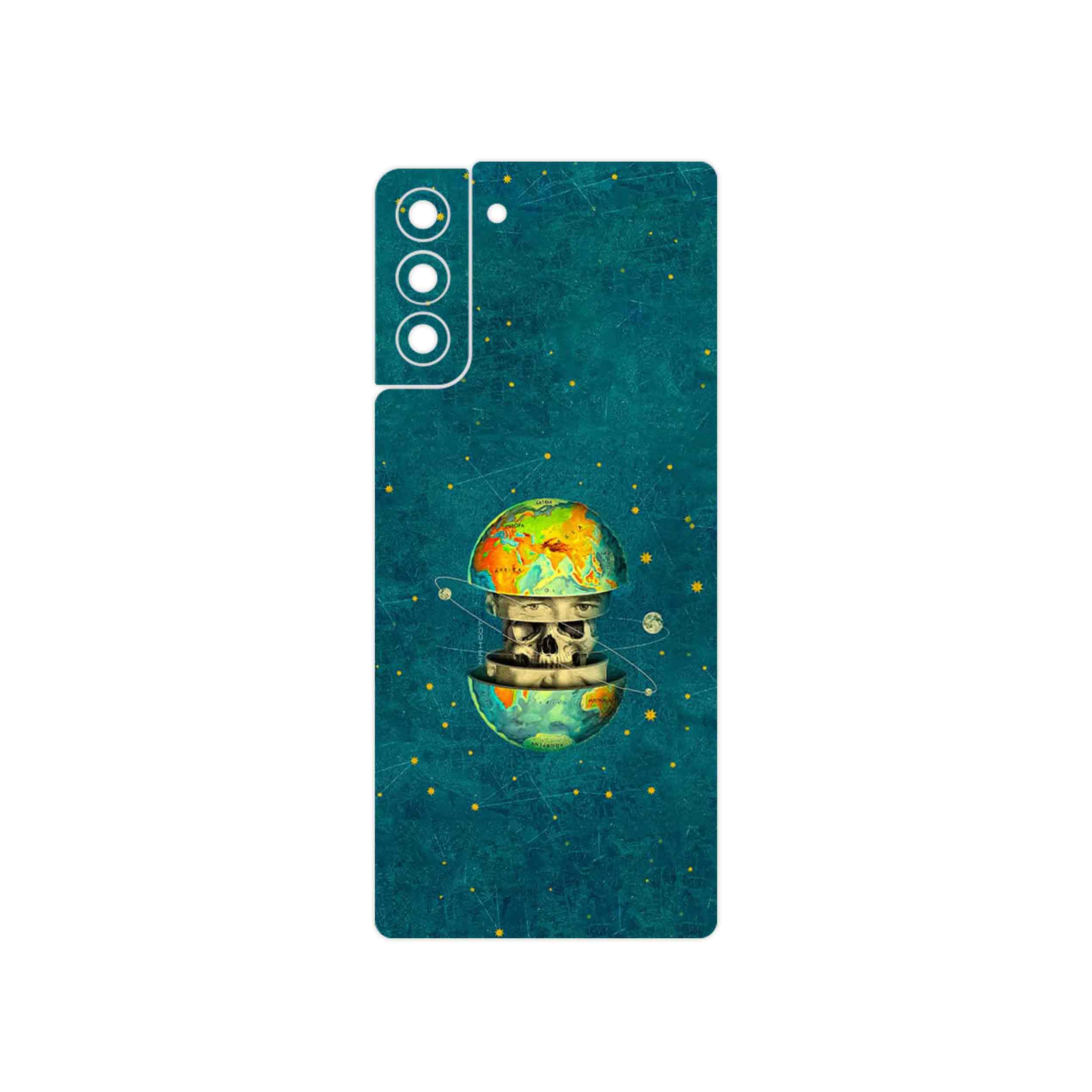 برچسب پوششی ماهوت مدل Collage of Earth Face مناسب برای گوشی موبایل سامسونگ Galaxy S21 Plus 5G