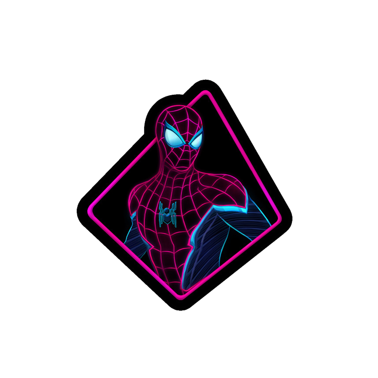 برچسب کنسول بازی مدل اسپایدرمن کد 750