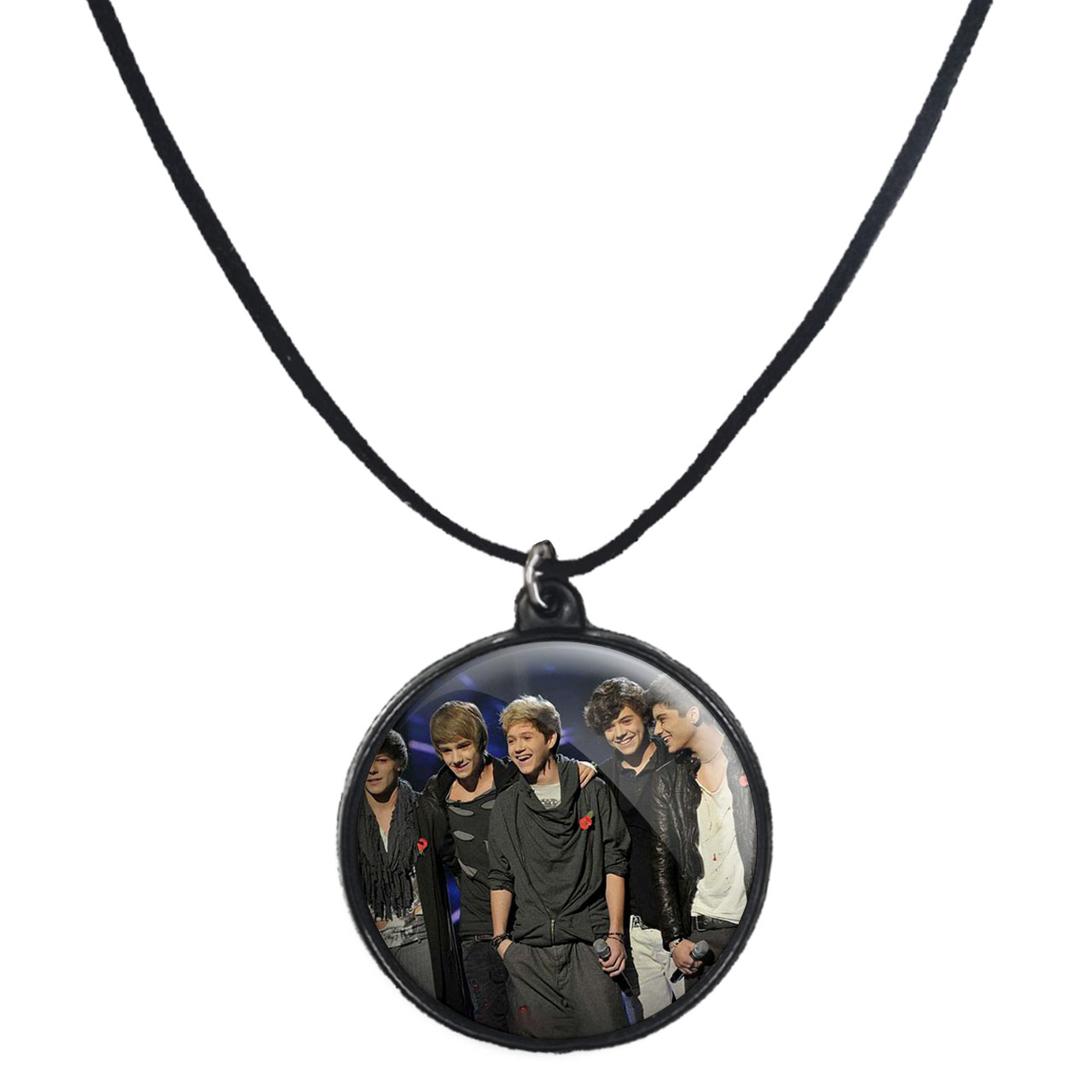 گردنبند پرمانه طرح One Direction کد pmb.13671 مدل دو طرفه