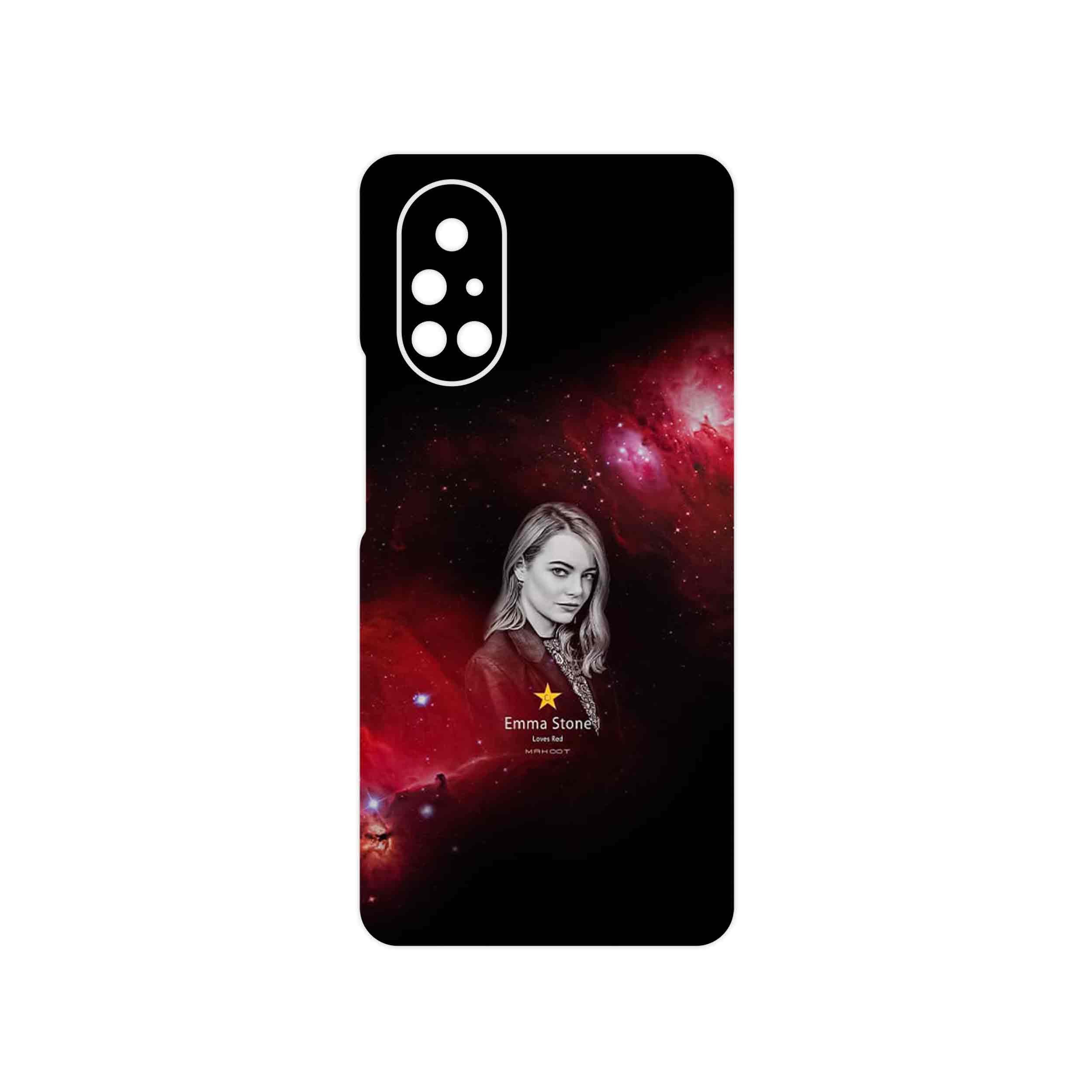 برچسب پوششی ماهوت مدل Emma Stone مناسب برای گوشی موبایل هوآوی Nova 8