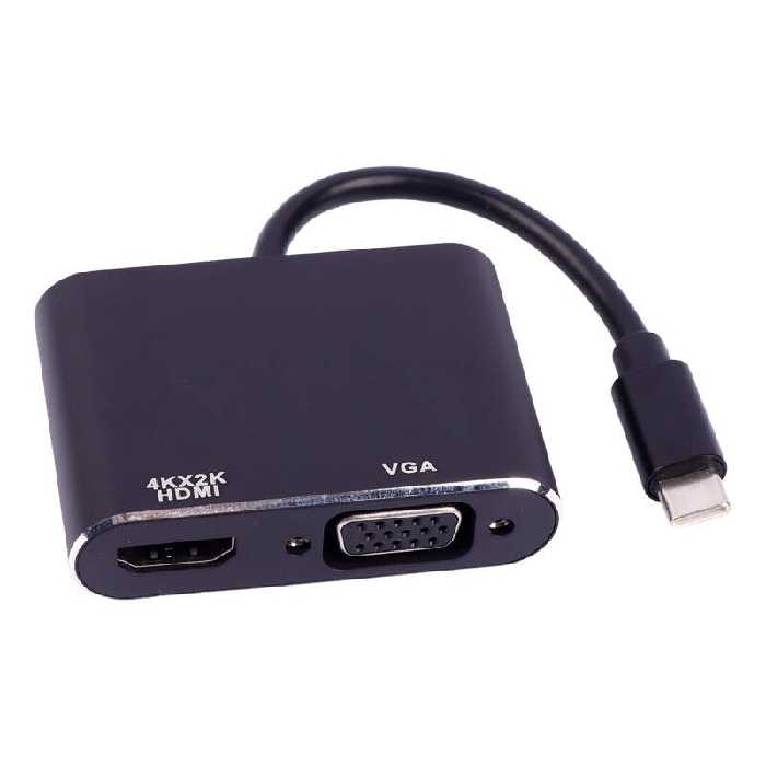 تبدیل V-Net Type-C to HDMI / VGA
