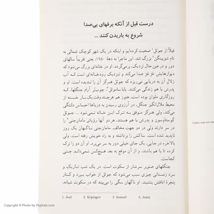 کتاب پسری که روی تختی پر از برف خوابید اثر هنینگ مانکل انتشارات هرمس