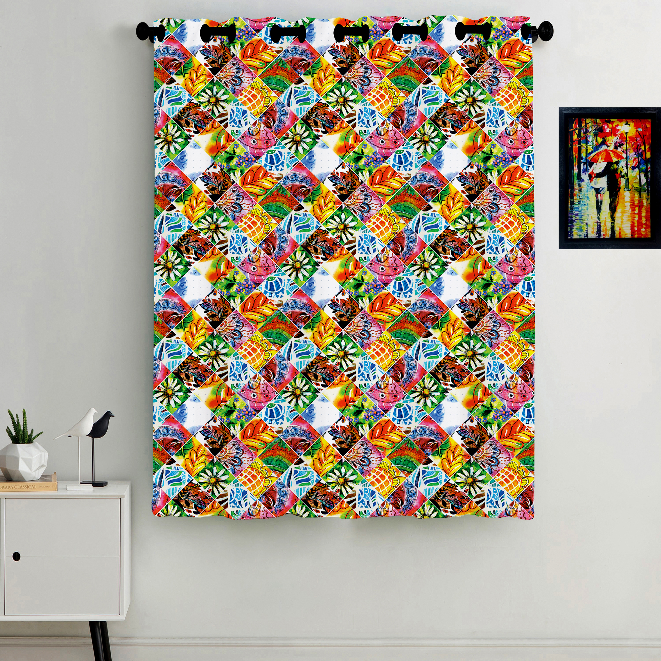 پرده مدل C2-50805 سایز 140×190 سانتی متر