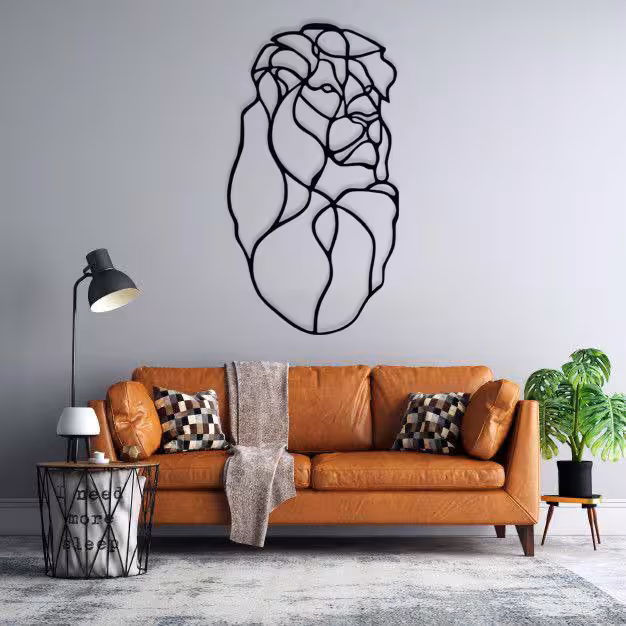 دیوارکوب ماهوت طرح شیر 