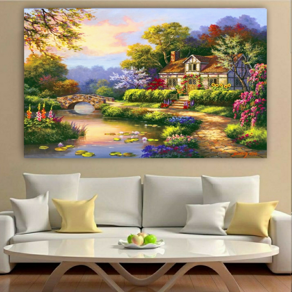 تابلو بوم طرح طبیعت مدل SDB3022