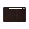برچسب پوششی ماهوت مدل Dark-Gold-Stripes-Wood مناسب برای تبلت سامسونگ Galaxy Tab S6 2019 SM-T865