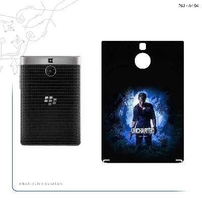 برچسب پوششی ماهوت مدل Uncharted Game Series مناسب برای گوشی موبایل بلک بری Passport Silver Edition
