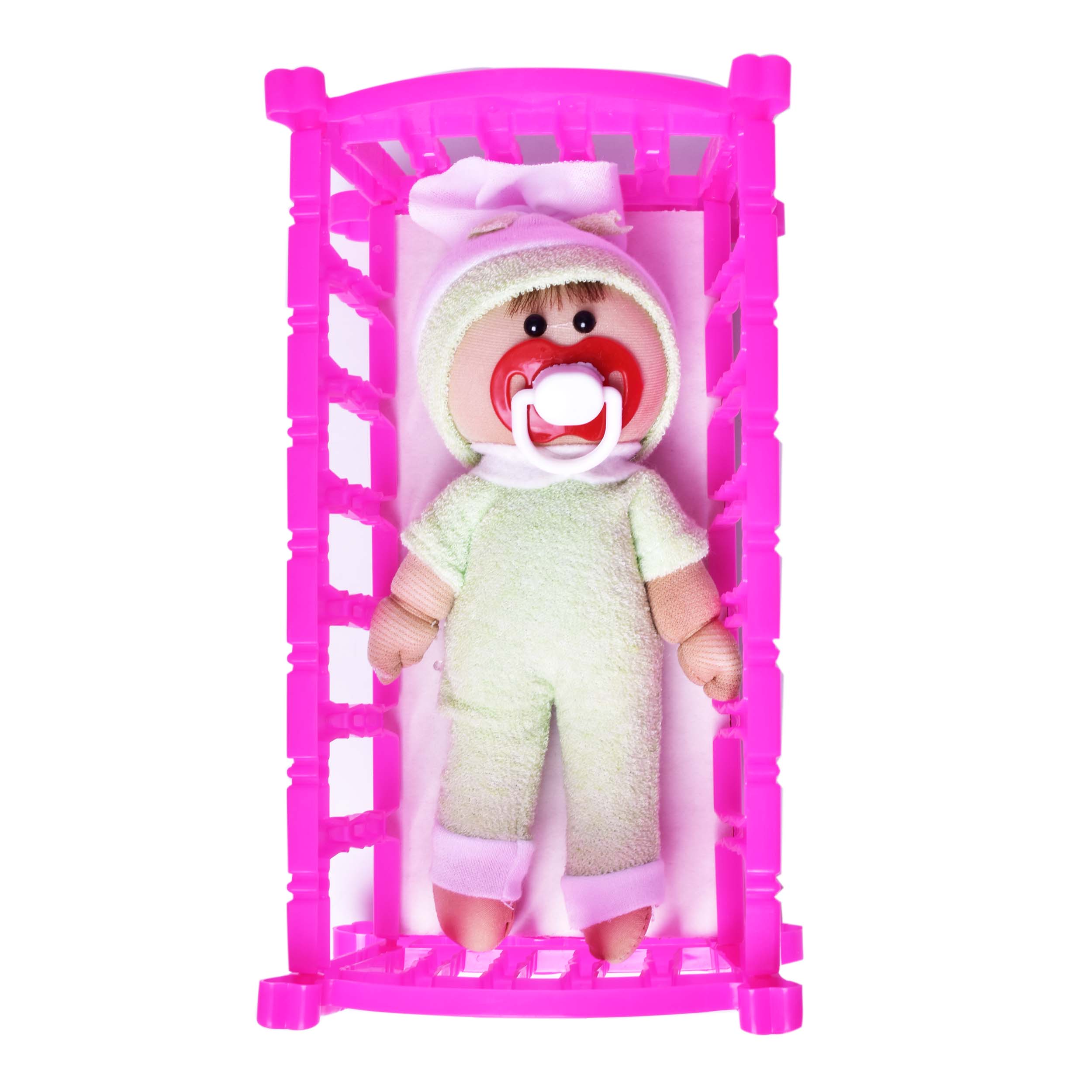 اسباب بازی مدل گهواره و عروسک بسته 6 عددی