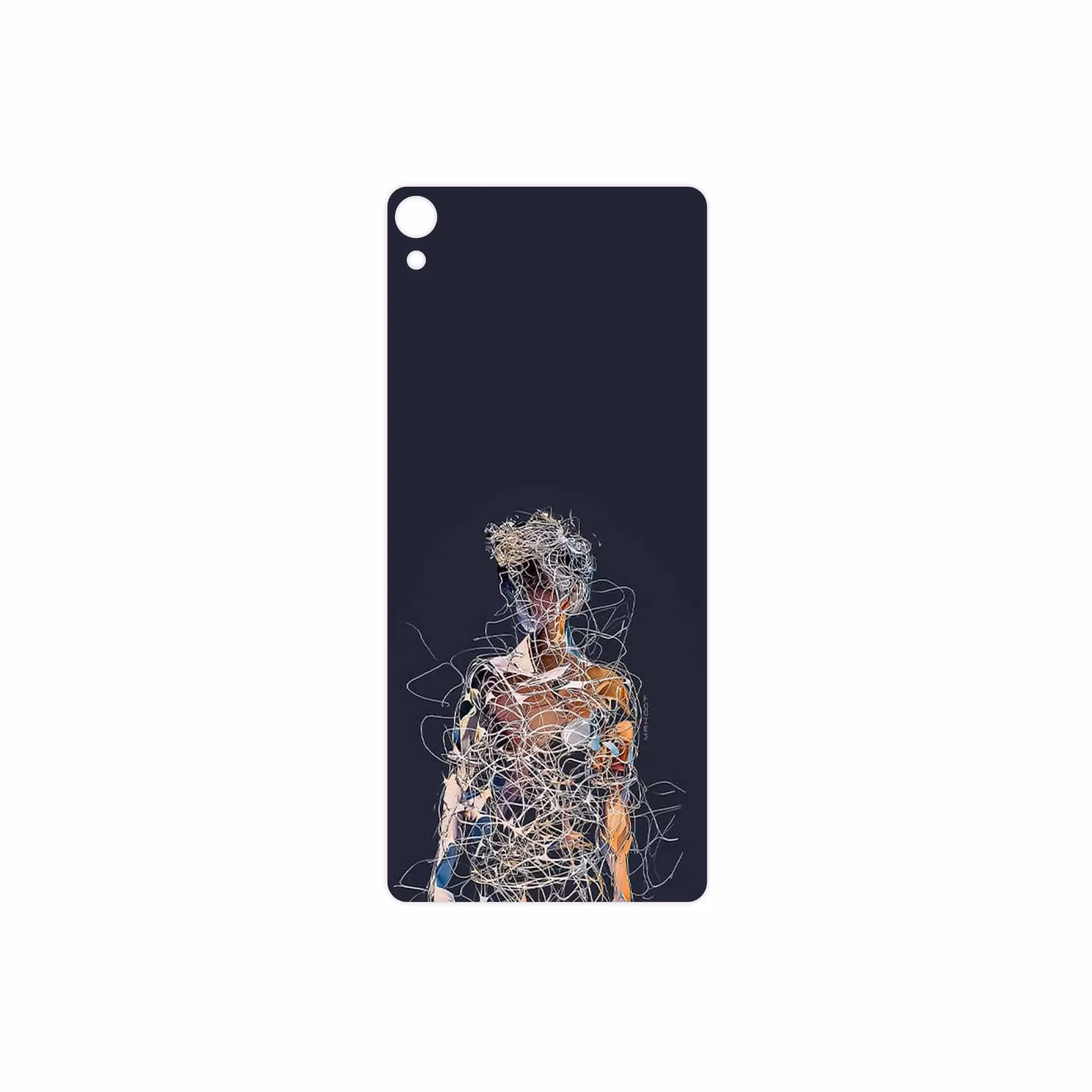 برچسب پوششی ماهوت مدل Strings Digital Art 1 مناسب برای گوشی موبایل سونی Xperia XA