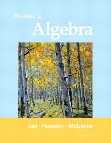 خرید و دانلود نسخه کامل کتاب Beginning Algebra, 11th Edition