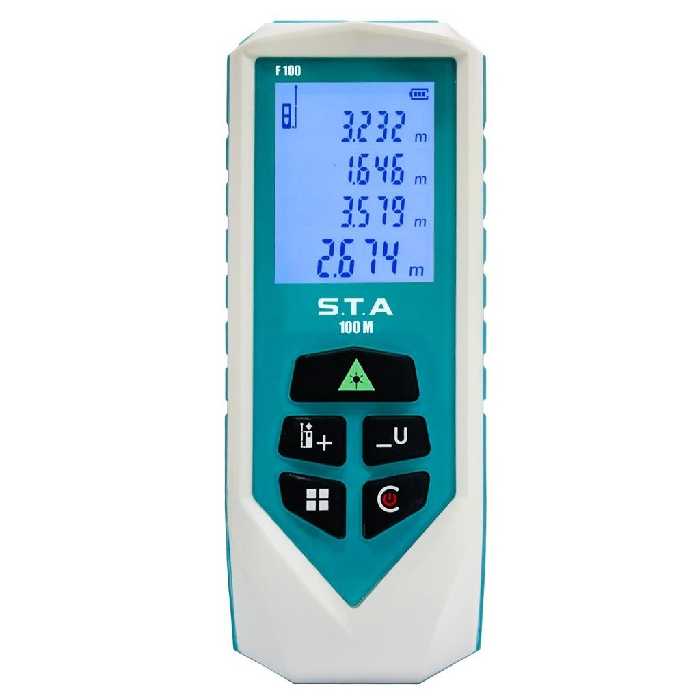 متر لیزری اس تی ای مدل F100