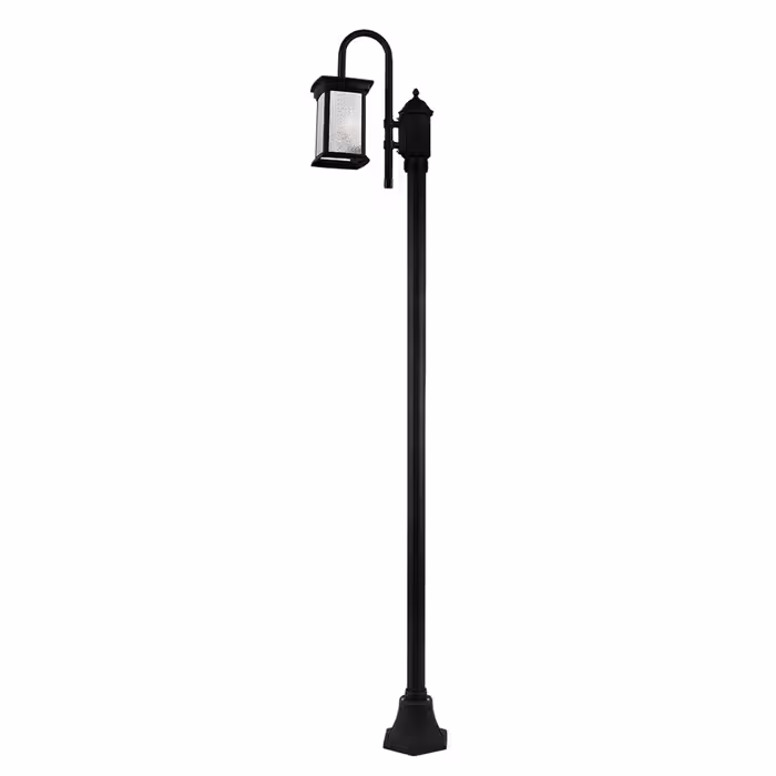 چراغ حیاطی ایستاده تک شاخه شعاع مدل SH-1621-Diamond