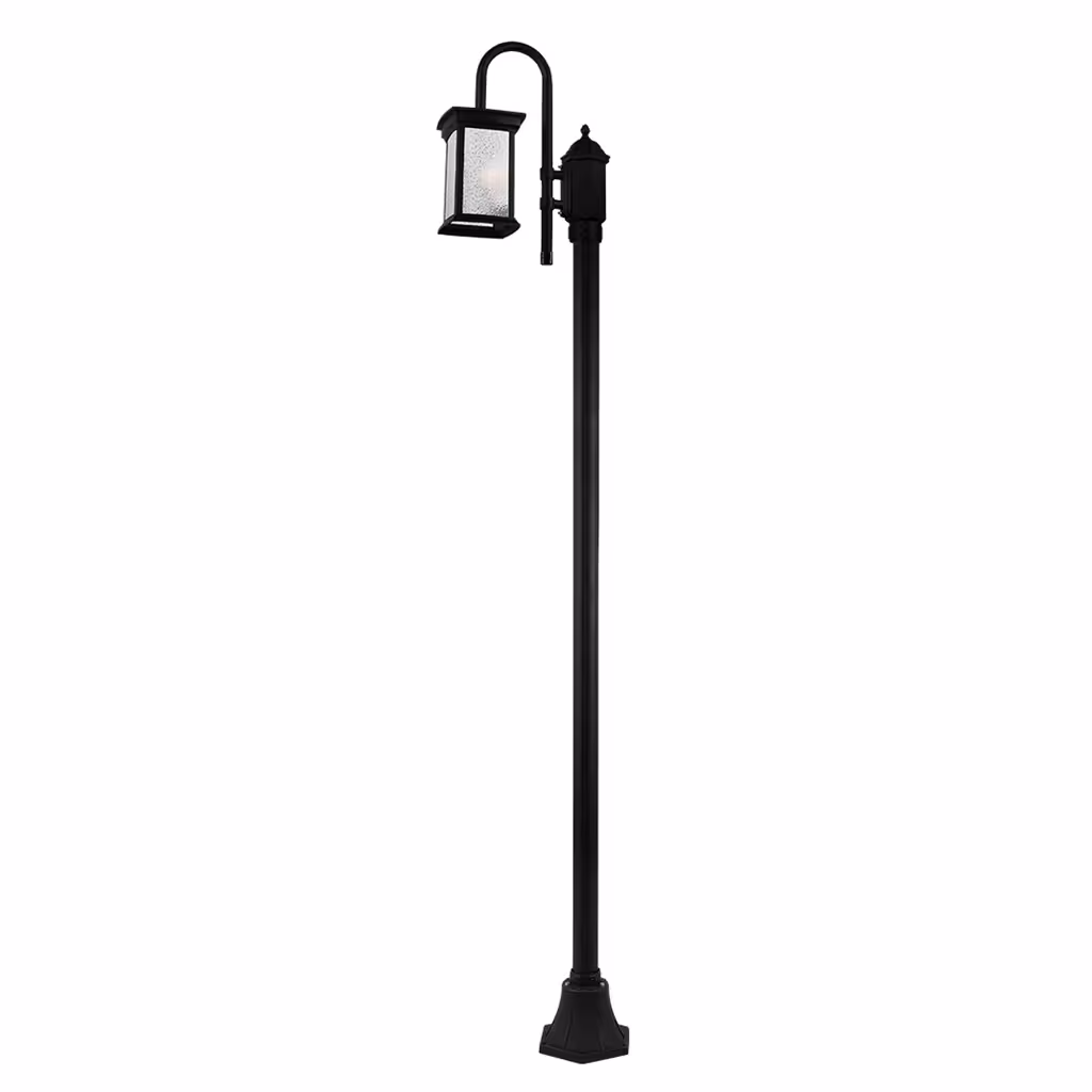 چراغ حیاطی ایستاده تک شاخه شعاع مدل SH-1621-Diamond