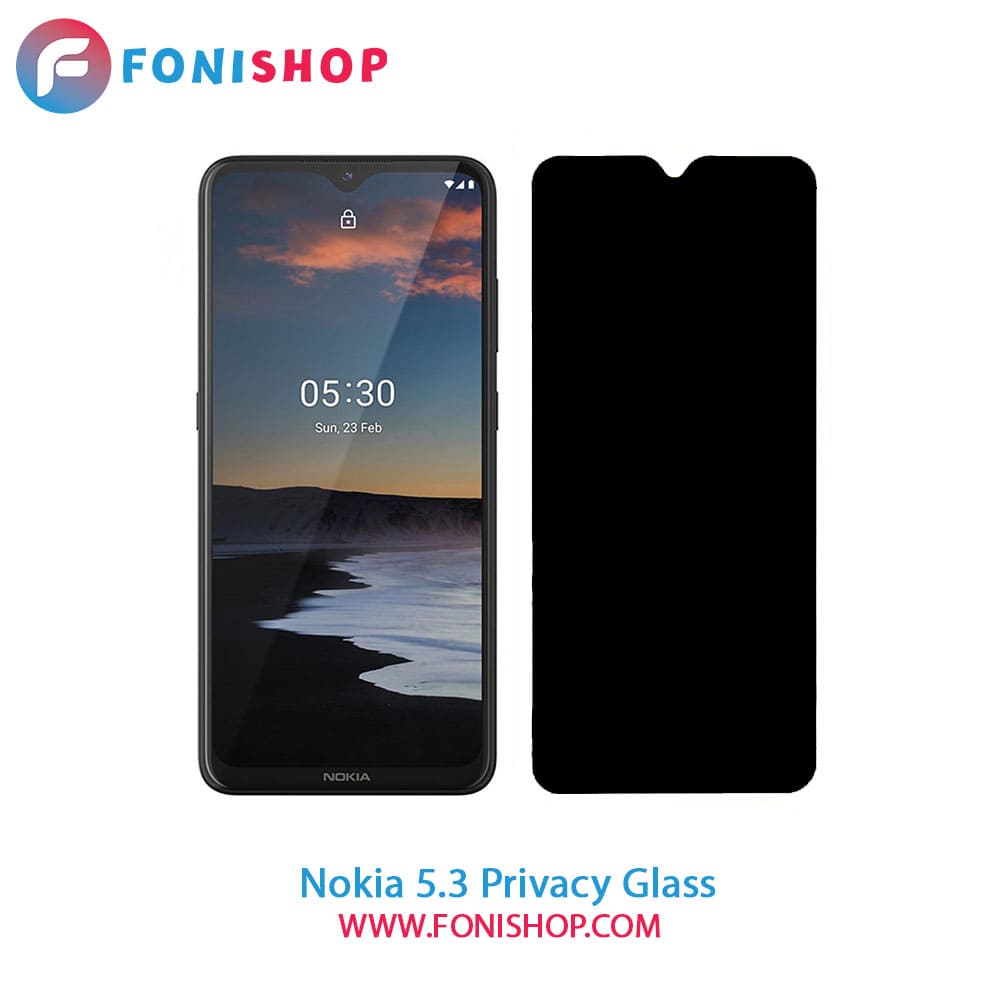 گلس محافظ صفحه نمایش پرایوسی نوکیا Nokia 5.3