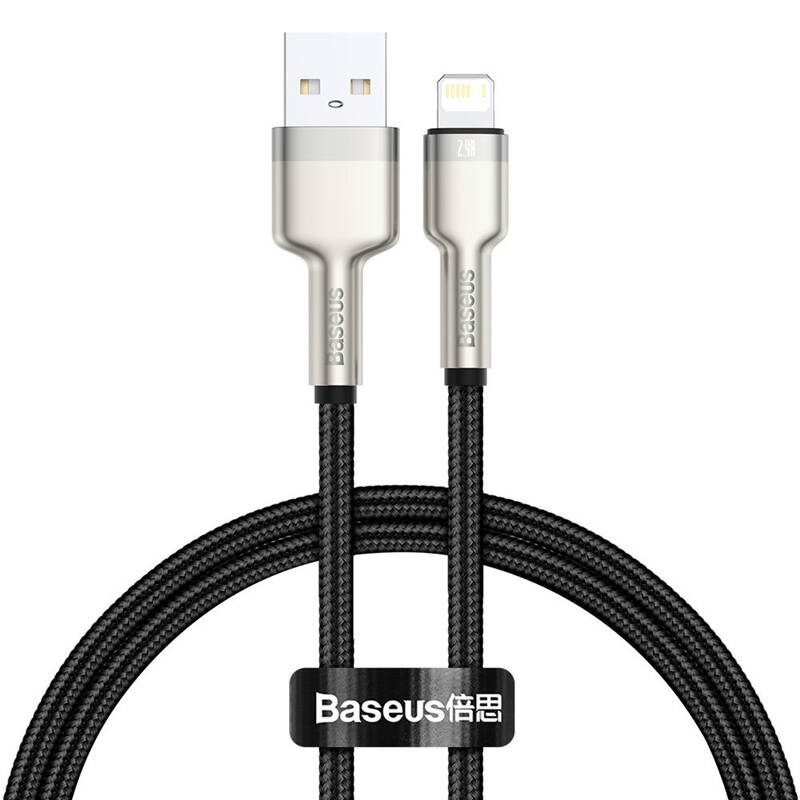 کابل کوتاه آیفونی Baseus CALJK-01 2.4A 25cm