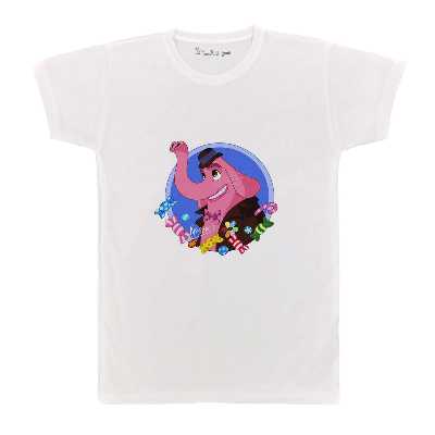 تی شرت بچگانه پرمانه طرح درون بیرون کد pmt.1223