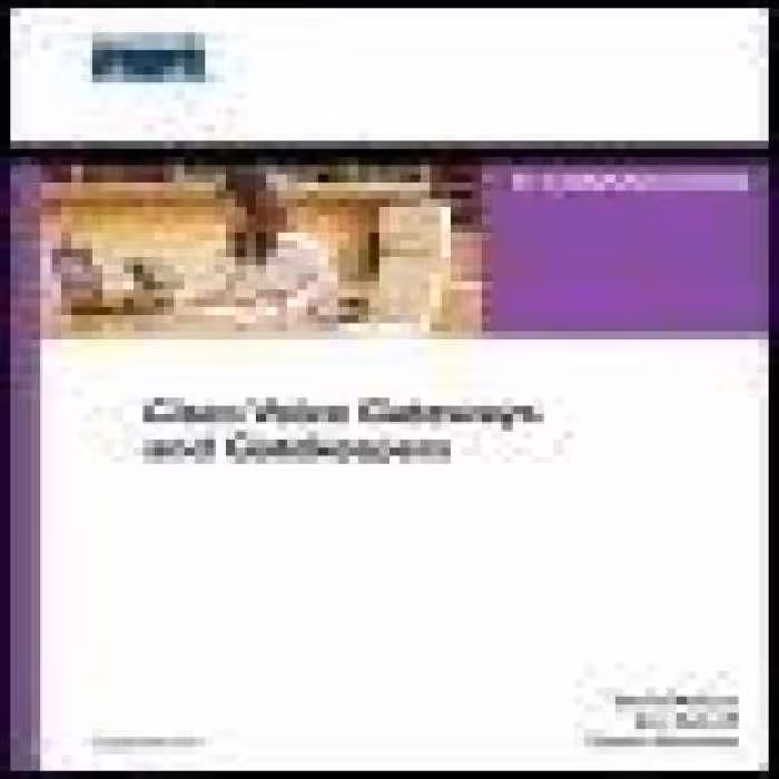 خرید و دانلود نسخه کامل کتاب Cisco Voice Gateways and Gatekeepers