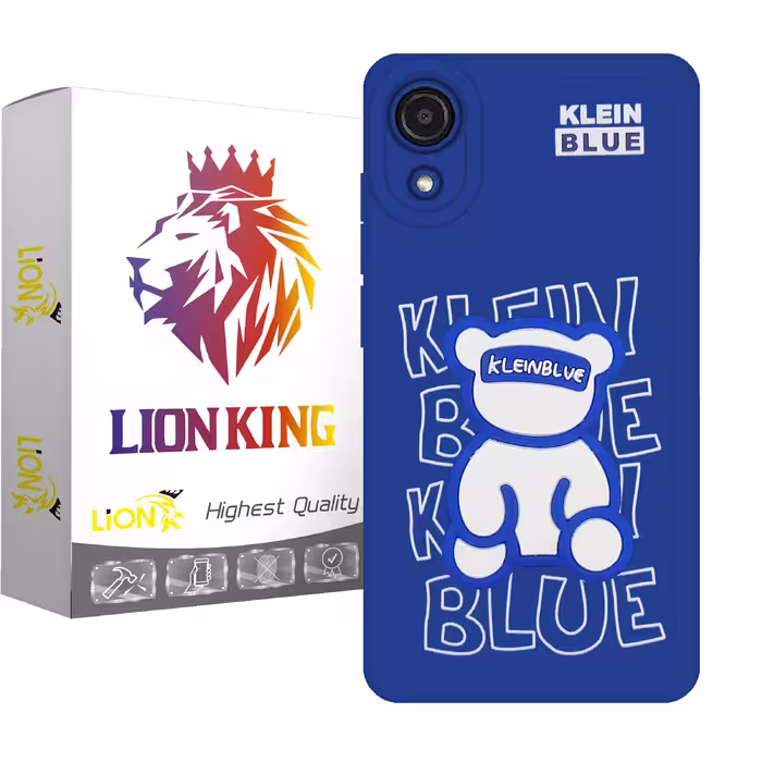 کاور لاین کینگ مدل Klein Blue مناسب برای گوشی موبایل سامسونگ Galaxy A03 Core