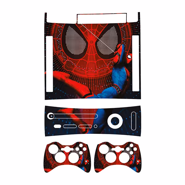 برچسب ایکس باکس 360 توییجین وموییجین مدل آرکید Spiderman 16 مجموعه 4 عددی