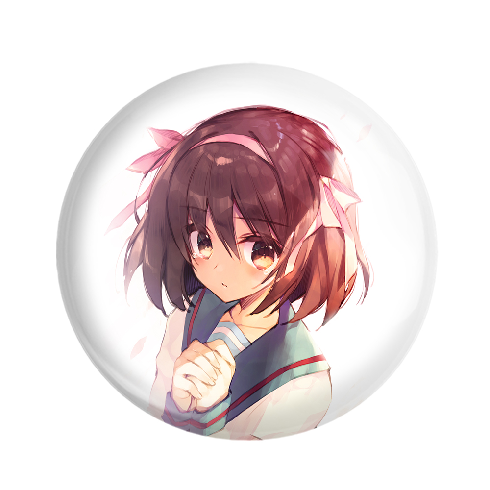 پیکسل خندالو مدل هاروهی انیمه ناپدید شدن هارومی سوزومیا The Disappearance of Haruhi Suzumiya کد 23150