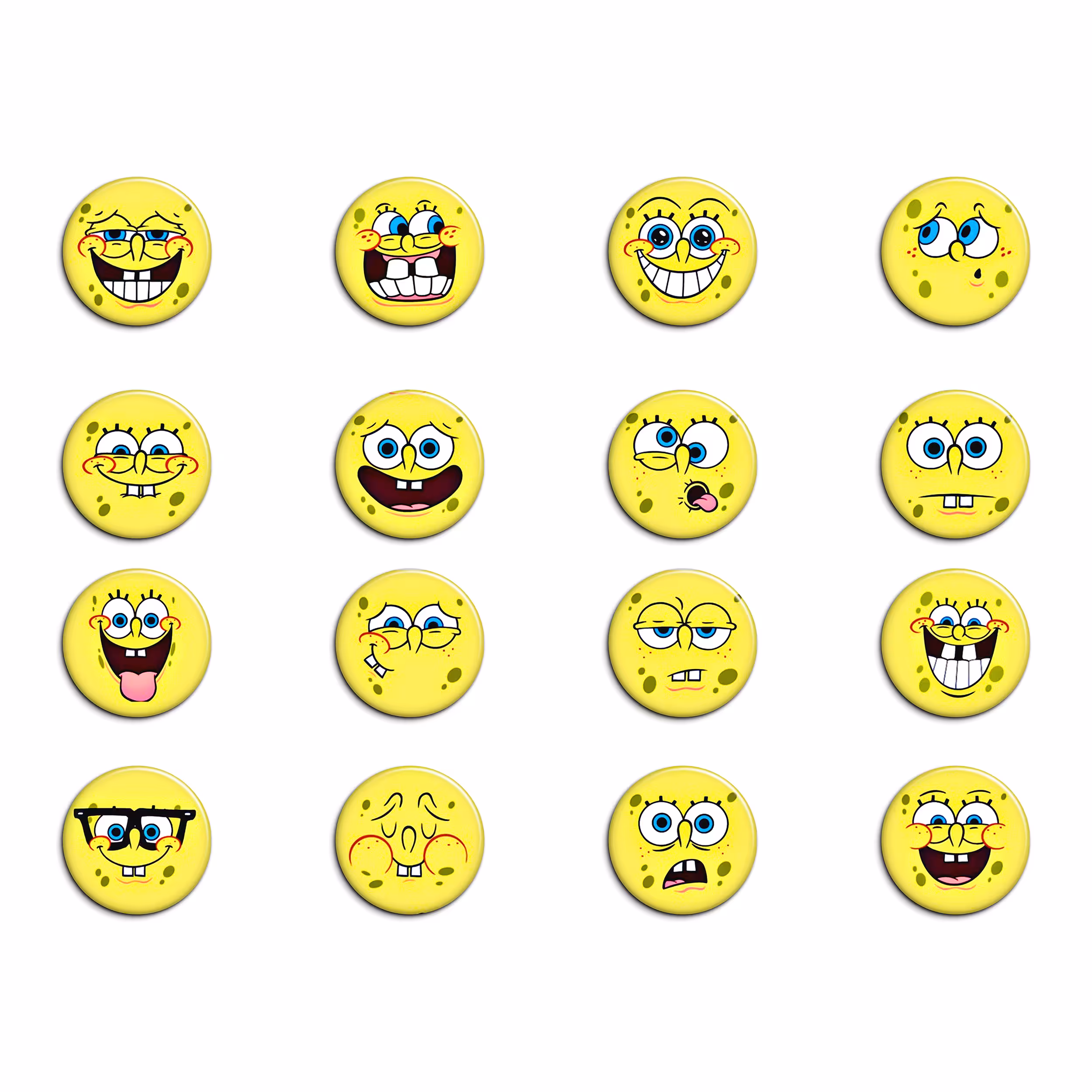 پیکسل مدل باب اسنفنجی مجموعه 16 عددی