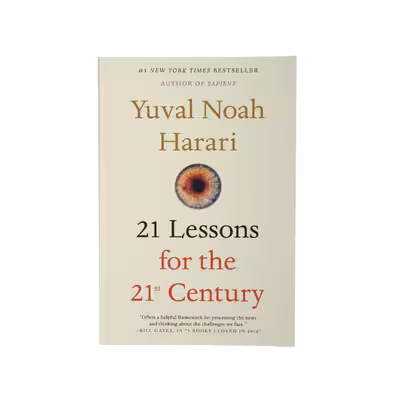 کتاب 21Lessons for the 21st Century  اثر Yuval Noah Harari نشر Spiegel &amp; Grau