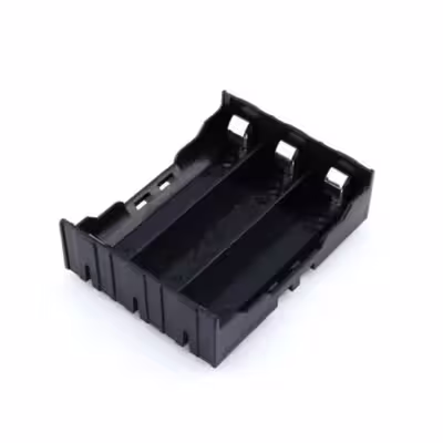 جا باتری لیتیوم یون کد 3-18650 بسته 3 عددی
