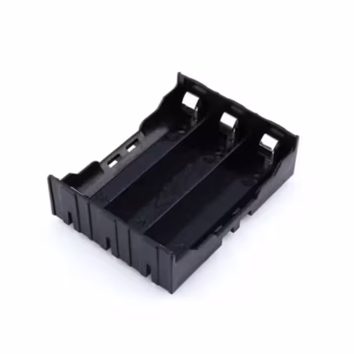 جا باتری لیتیوم یون کد 3-18650 بسته 3 عددی