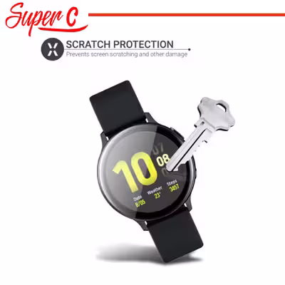 محافظ صفحه نمایش نانو سوپرسی مدل SRC مناسب برای ساعت هوشمند سامسونگ Galaxy Watch Active 40mm