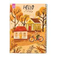 دفتر 100 برگ سیمی برجسته عرش