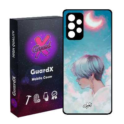 کاور گارد ایکس طرح دختر مدل Glass10364 مناسب برای گوشی موبایل سامسونگ Galaxy A32 5G