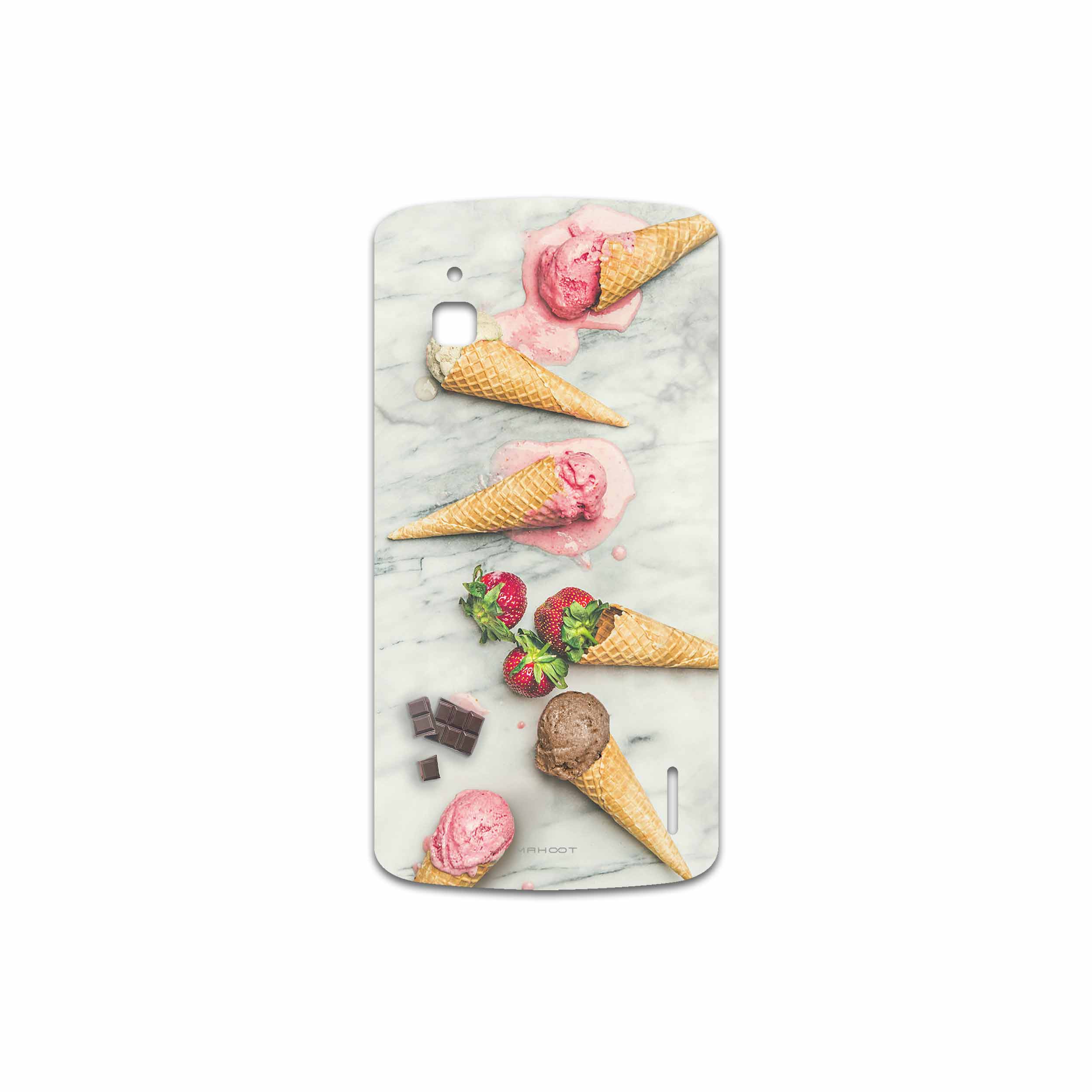 برچسب پوششی ماهوت مدل Funnel ice cream مناسب برای گوشی موبایل گوگل Nexus 4