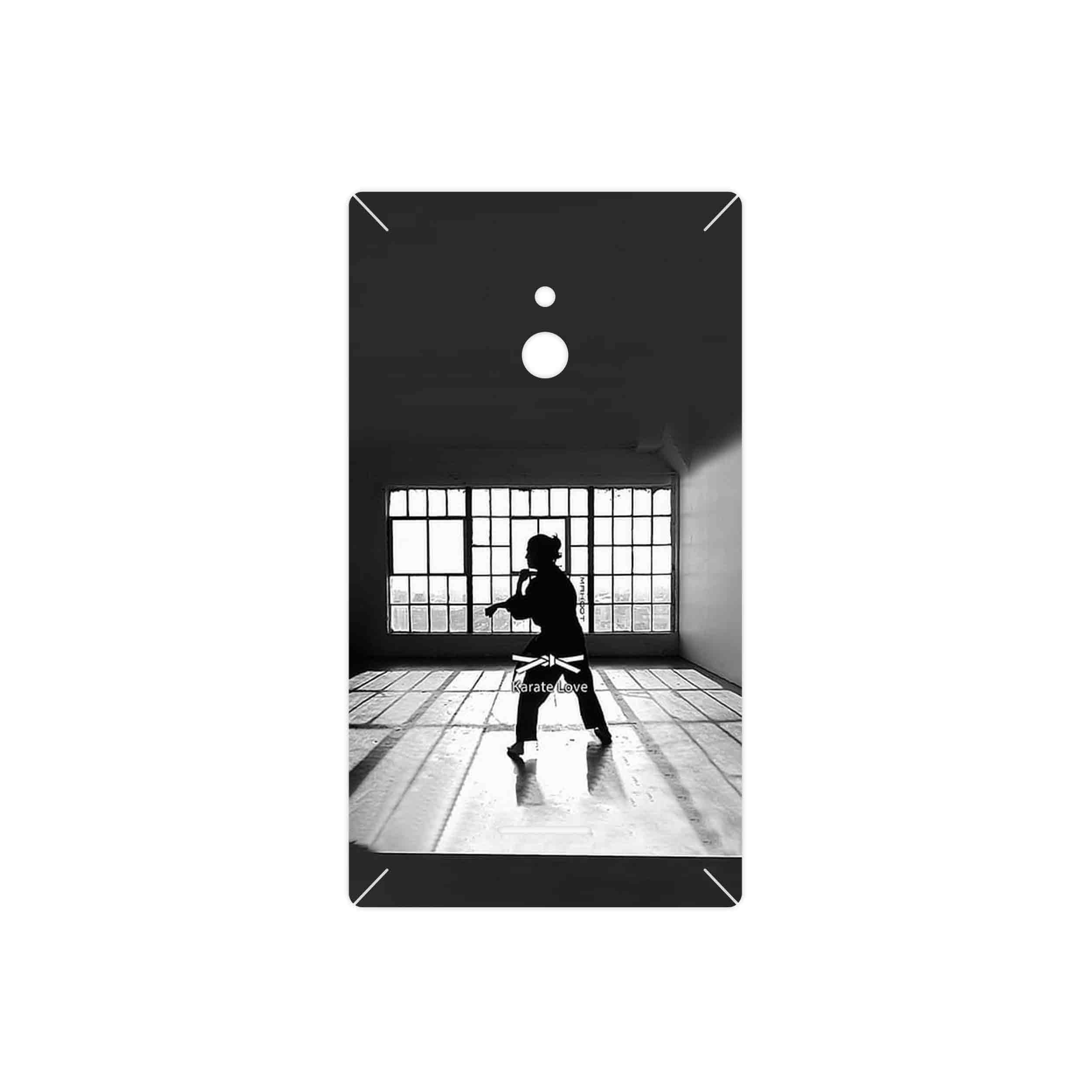 برچسب پوششی ماهوت مدل Karate مناسب برای گوشی موبایل نوکیا XL