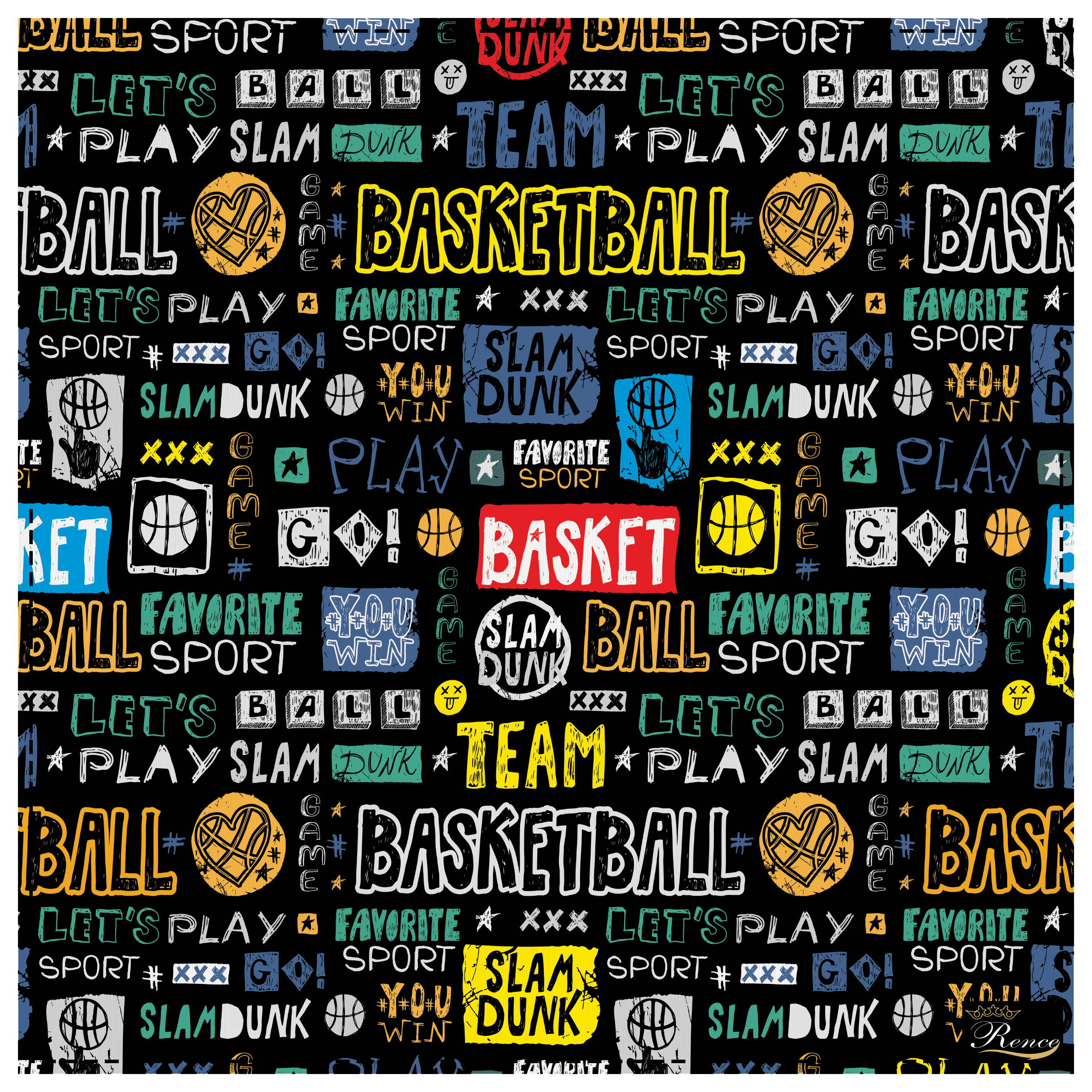 دستمال سر و گردن رنس مدل HH1-10506