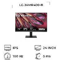 مانیتور ال جی مدل 24MR400-B سایز 24 اینچ