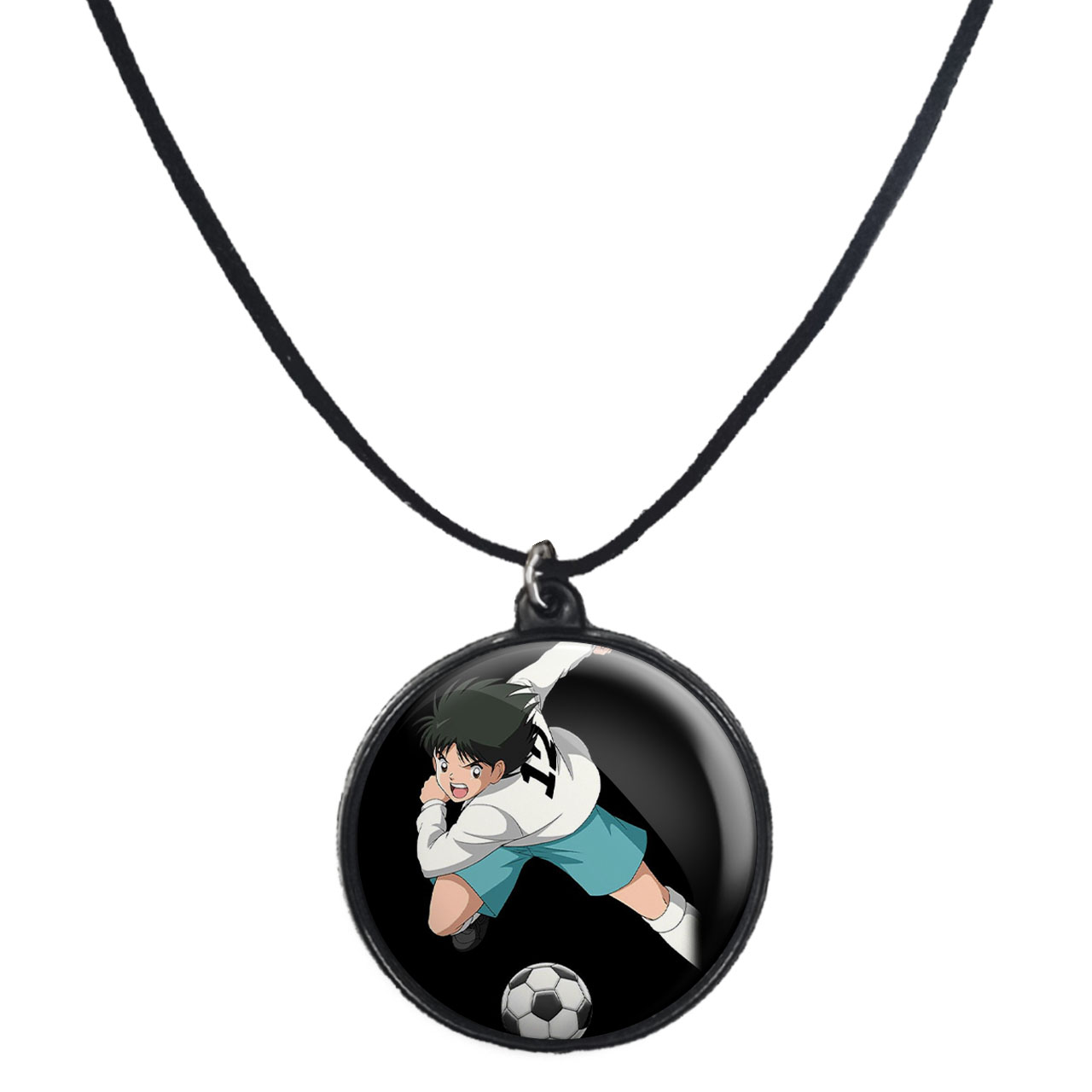 گردنبند پرمانه طرح فوتبالیست ها کد pmb.22325 مدل دو طرفه