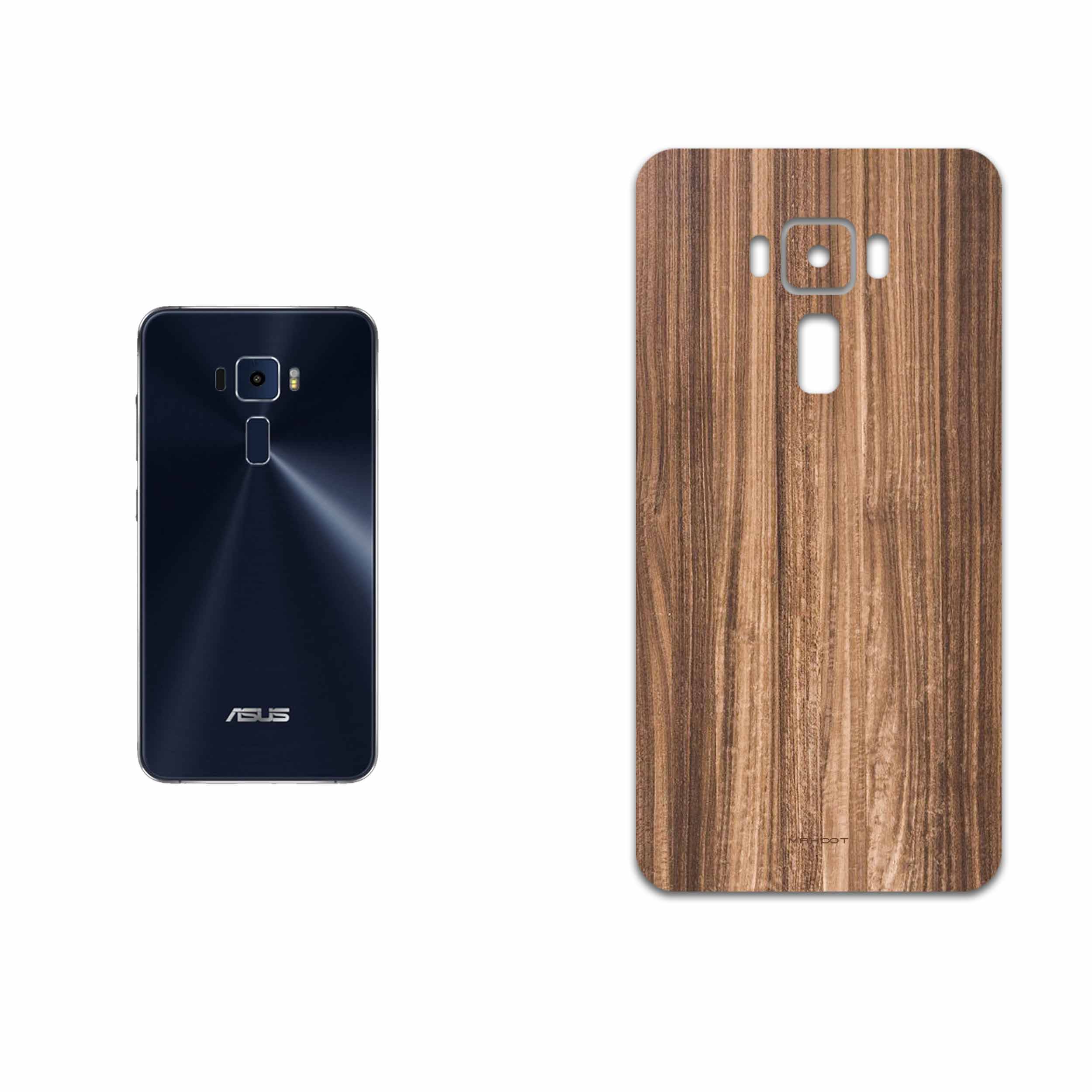 برچسب پوششی ماهوت مدل Light Walnut Wood مناسب برای گوشی موبایل ایسوس Zenfone 3 ZE552KL