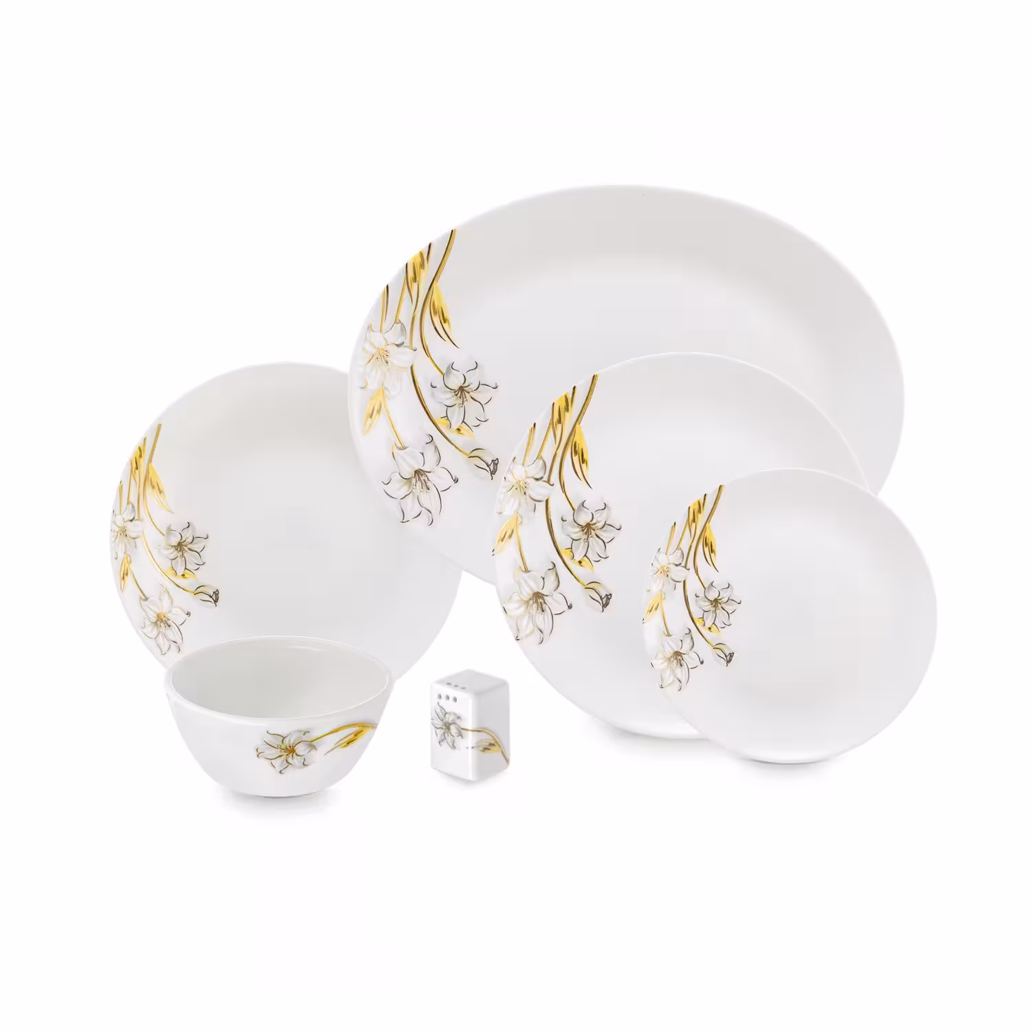 سرویس غذا خوری 28 پارچه اوپال هومیت طرح افرا طوسی