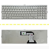 کیبرد لپ تاپ ایسر Aspire 5943 نقره ای-اینترکوچک بدون فریم