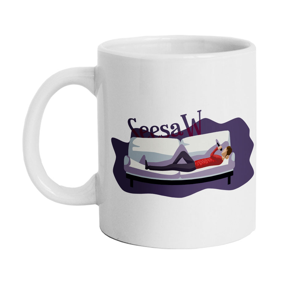 ماگ دارلی طرح موزیک مدل M1484