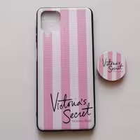 قاب طرحدار پاپ سوکت دار  victoria secret گوشی سامسونگ A12 و M12