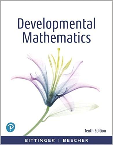 خرید و دانلود نسخه کامل کتاب Developmental Mathematics: College Mathematics and Introductory Algebra (10th Edition) [2019] - PDF
