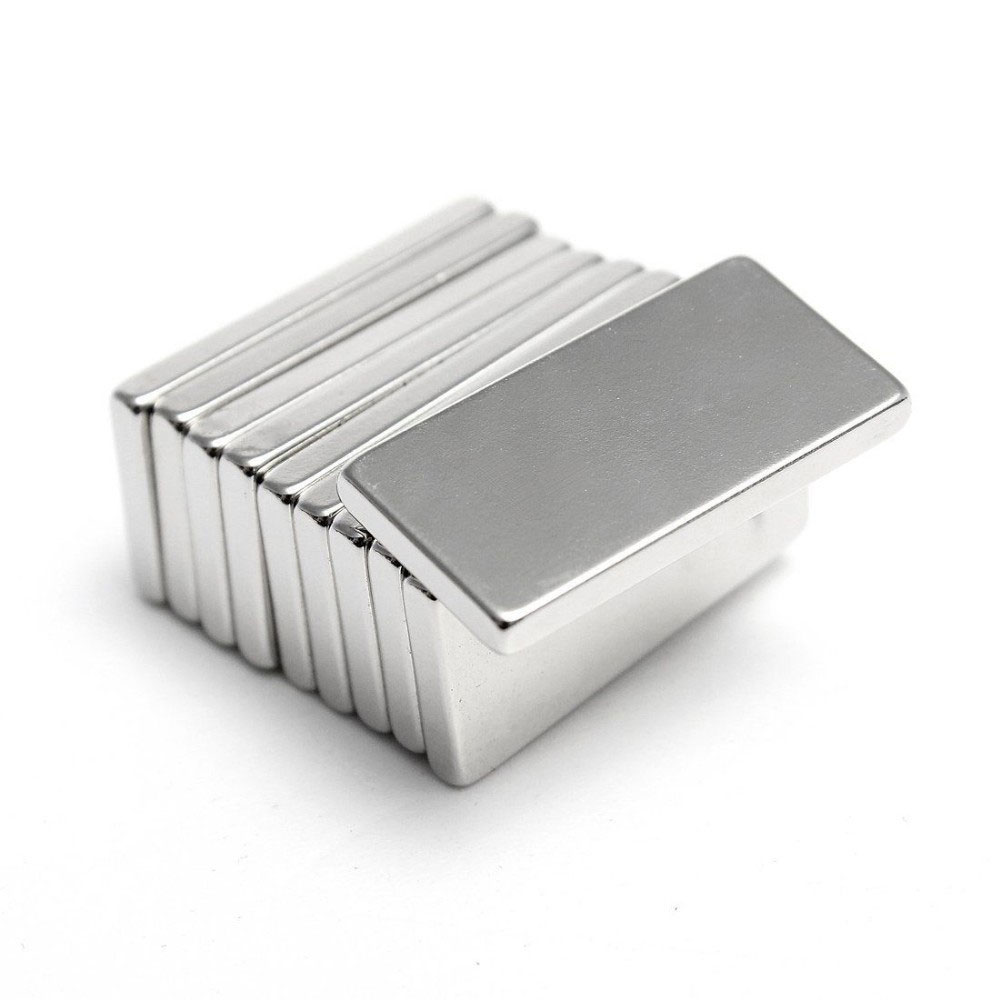 آهن ربا مدل نئودیمیوم بلوک S15x7x2mm بسته 10 عددی