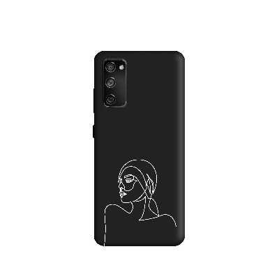 کاور طرح دخترانه مینیمال کد y6523 مناسب برای گوشی موبایل سامسونگ galaxy S20  